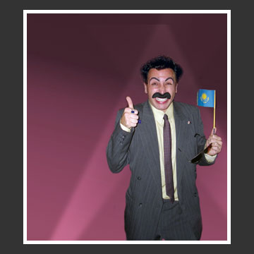 Daniel Tusia as Borat &ldquo;I liiiike you!&rdquo;